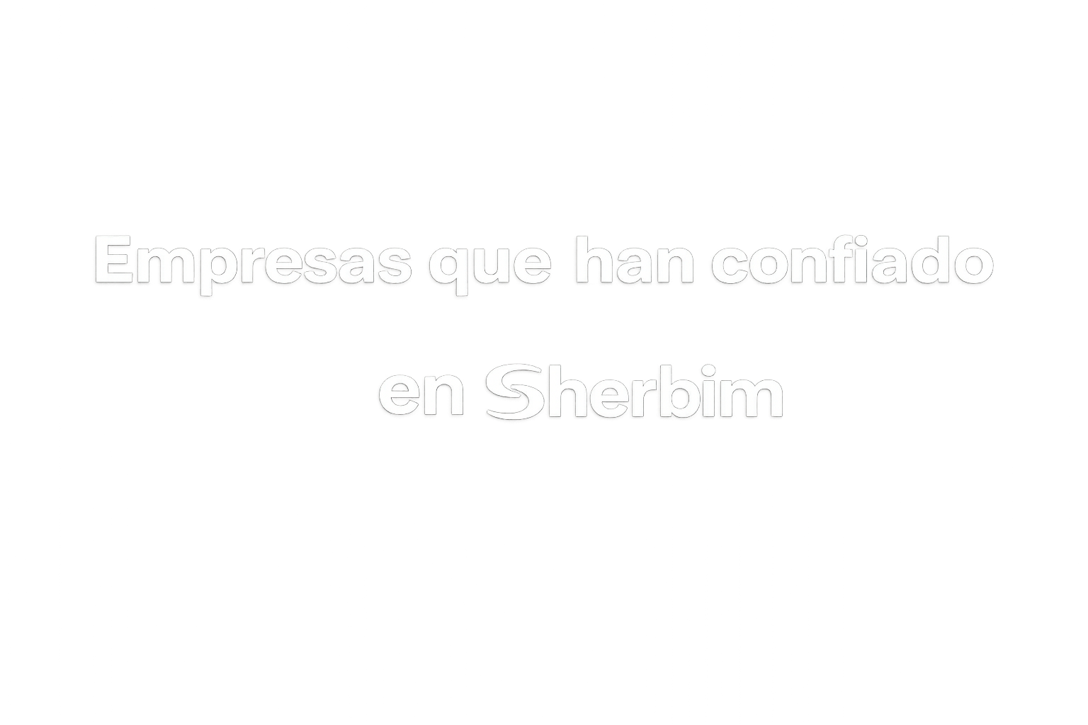 Empresas que han confiado en Sherbim