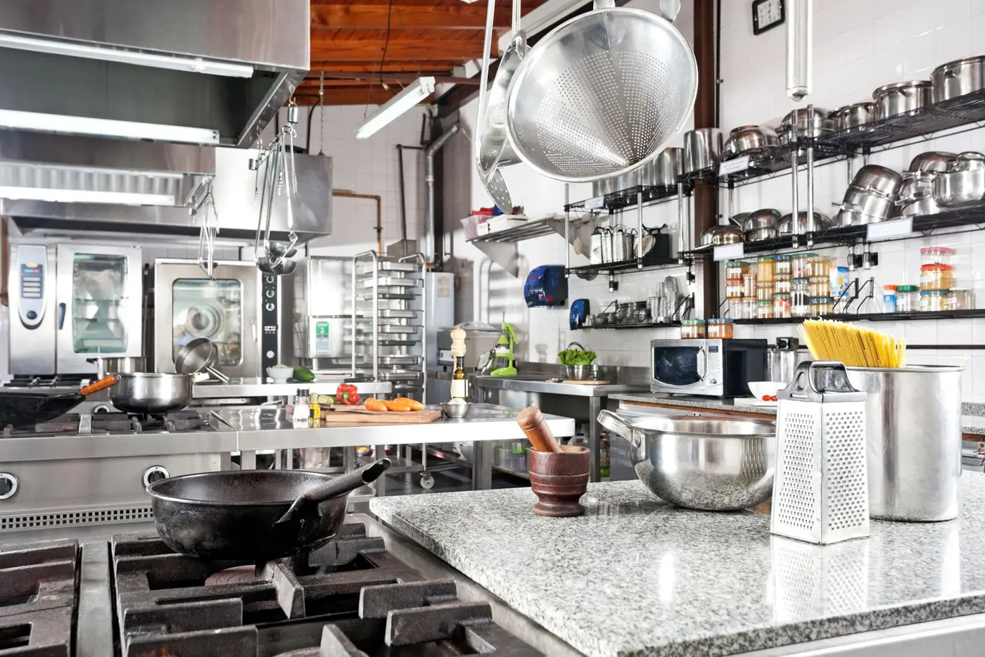 Cocina industrial para consultoría y montaje